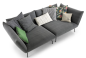 Preview: Nr. 49 I Sofa / Stoff M / Größen & Farbwahl